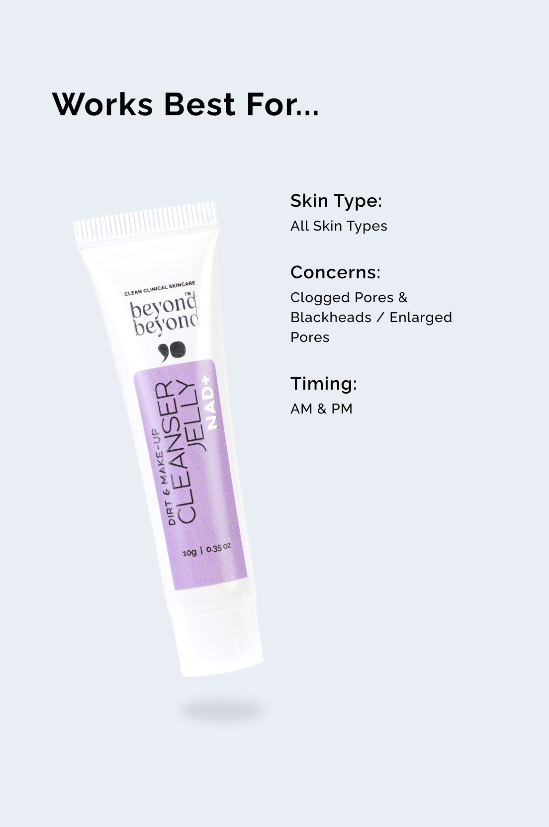 Dirt & Make-up Cleanser Jelly Mini