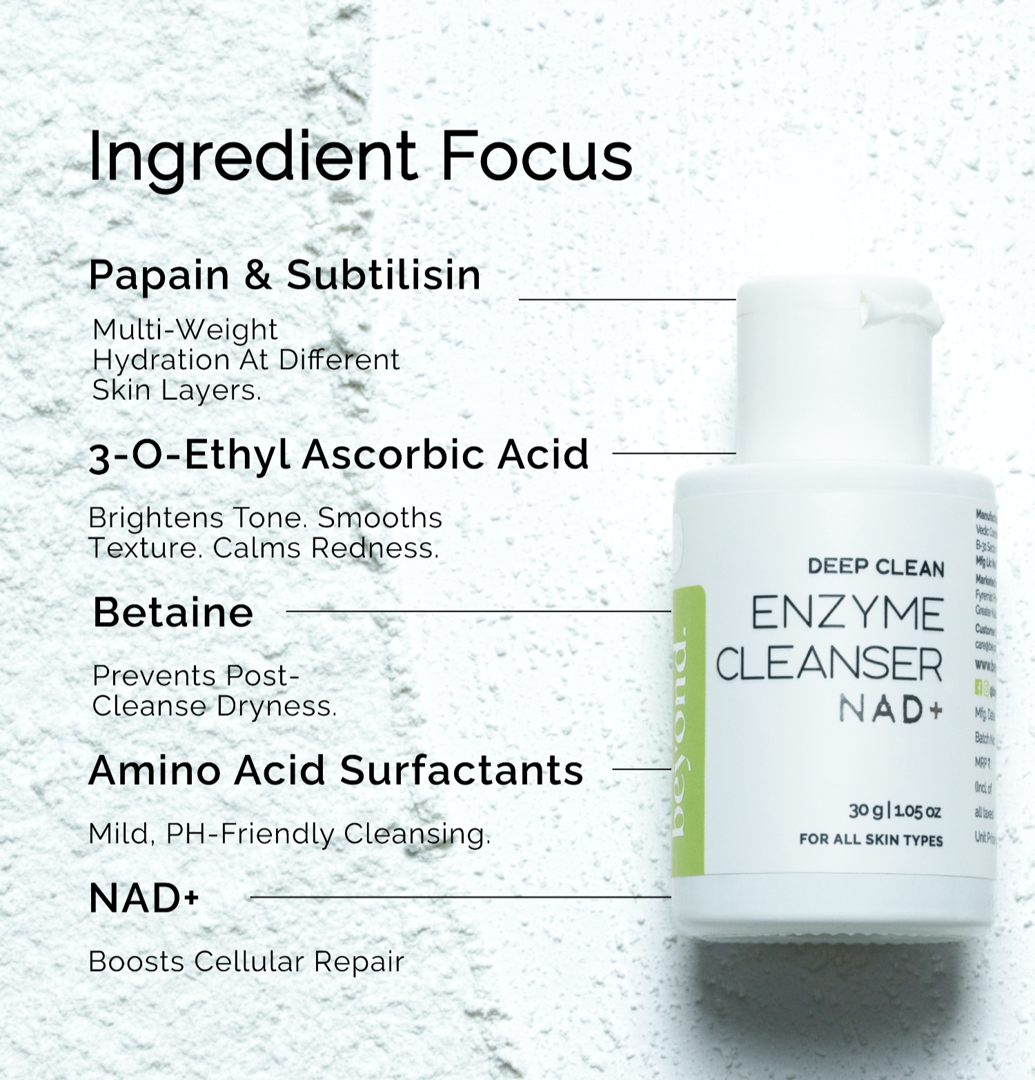 Deep Clean Enzyme Cleanser