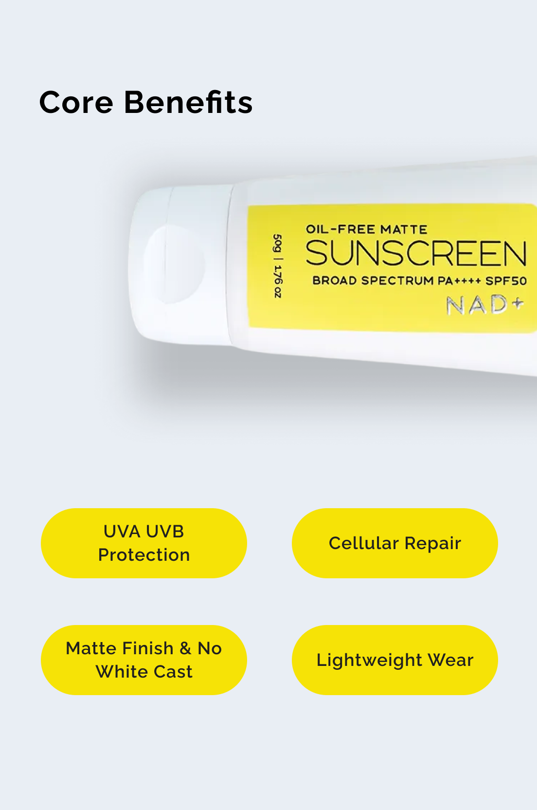 Oil-Free Matte Sunscreen SPF 50+ PA++++ Mini